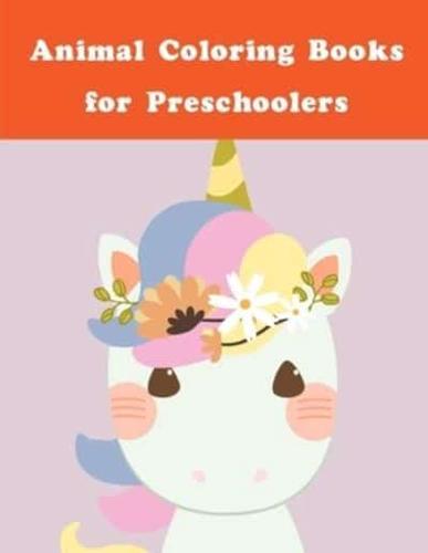 Animal Coloring Books for Preschoolers