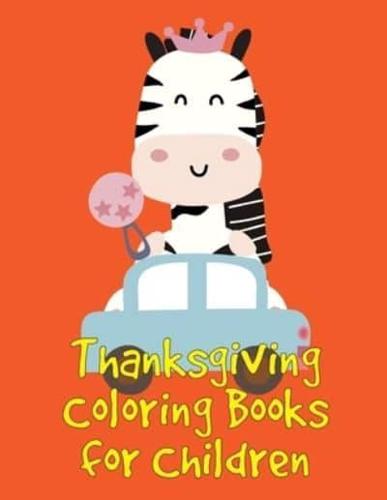 Thanksgiving Coloring Books for Children