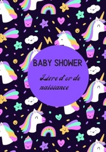 Baby Shower Livre D'or De Naissance