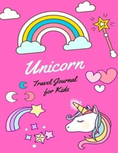 Unicorn Travel Journal for Kids