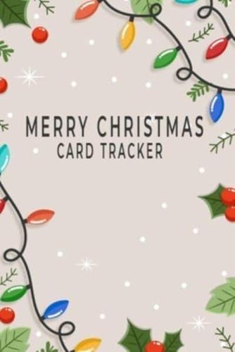 Merry Christmas Card Tracker