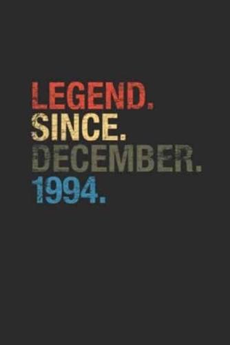 Legend Since December 1994