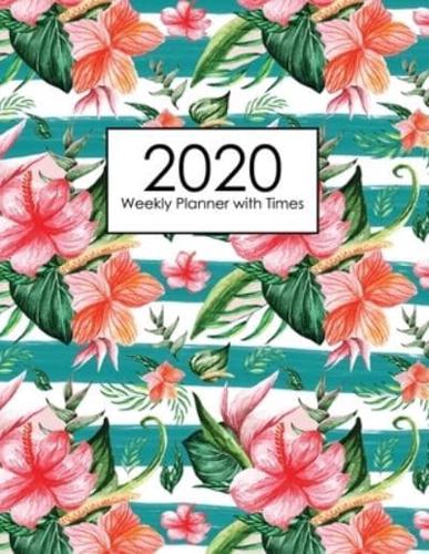 2020 Weekly Planner With Times