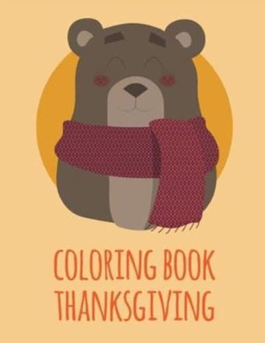 Coloring Book Thanksgiving
