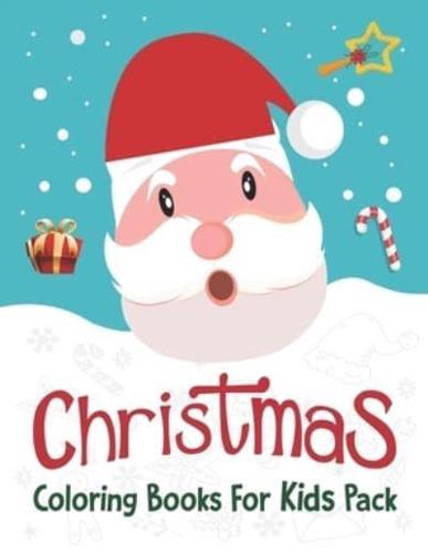 Christmas Coloring Books For Kids Pack.