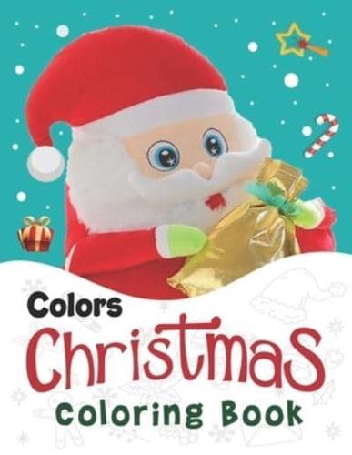 Colors Christmas Coloring Book.