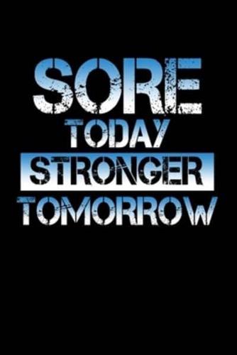 Sore Today. Stronger Tomorrow