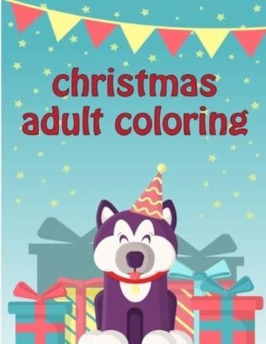 Christmas Adult Coloring