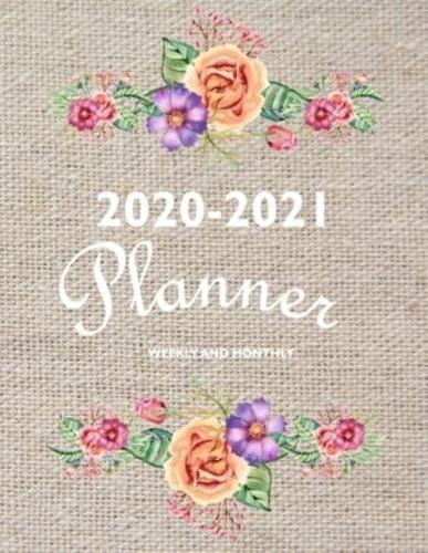2020-2021 Planner Weekly And Monthly