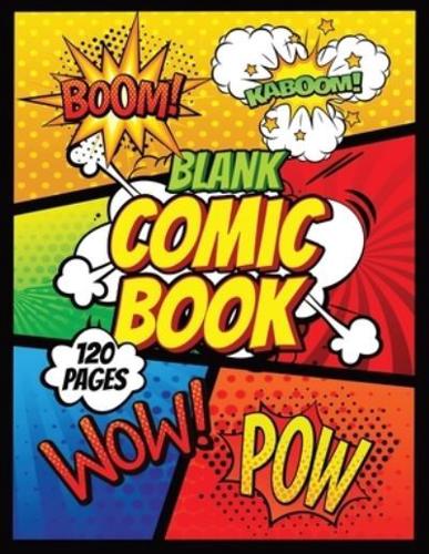Blank Comics Book Draw Your Own Comics