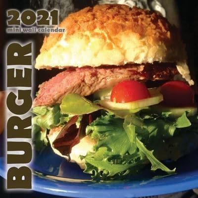 Burger 2021 Mini Wall Calendar