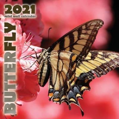 Butterfly 2021 Mini Wall Calendar