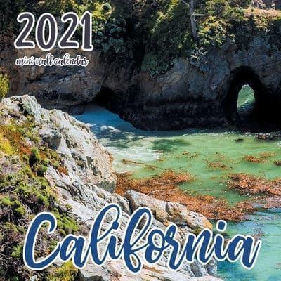 California 2021 Mini Wall Calendar