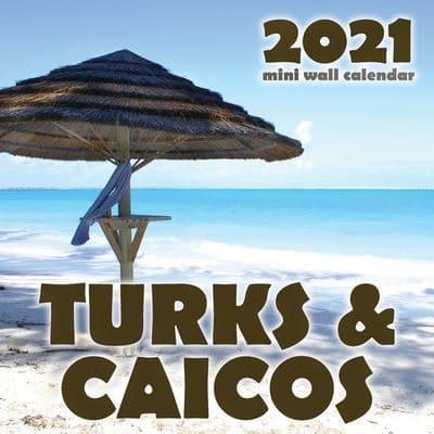 Turks & Caicos 2021 Mini Wall Calendar