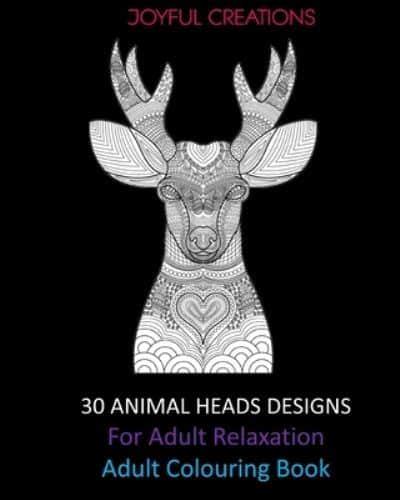 30 Animal Heads Designs For Adult Relaxation