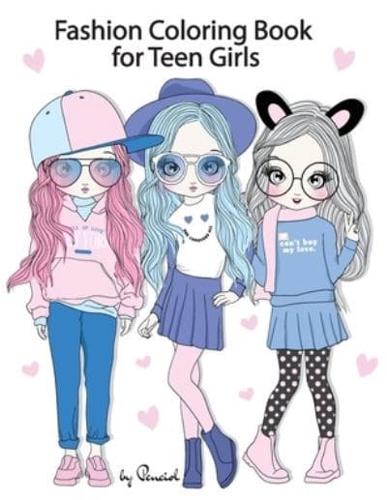 Teen: teen coloring books for girls ages 13-16 & Teenagers, Fun