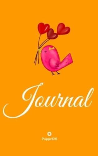 Journal for Girls Ages 8+Girl Diary Journal for Teenage Girl Dot Grid Journal Hardcover Yellow Bird Cover 122 Pages 6X9 Inches