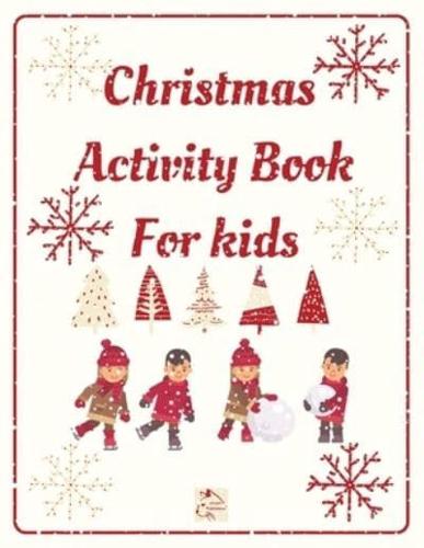 Christmas Activity Book for Kids,