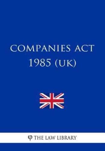 Companies Act 1985