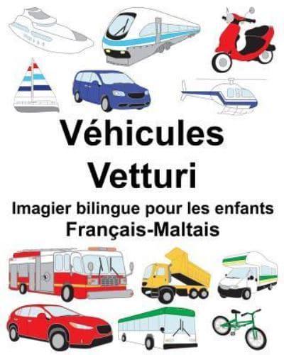 Français-Maltais Véhicules/Vetturi Imagier Bilingue Pour Les Enfants