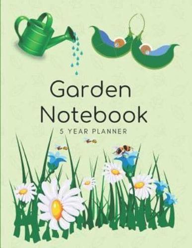 Garden Notebook 5 Year Planner