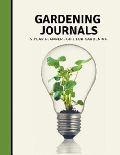 Gardening Journals 5 Year Planner