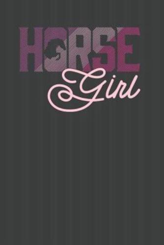 Horse Girl Journal Notebook - Line Ruled