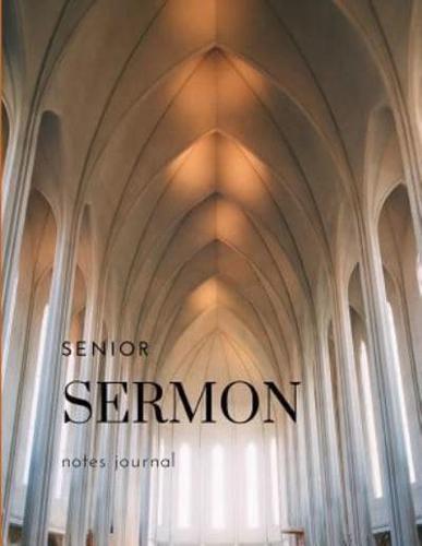 Senior Sermon Notes Journal
