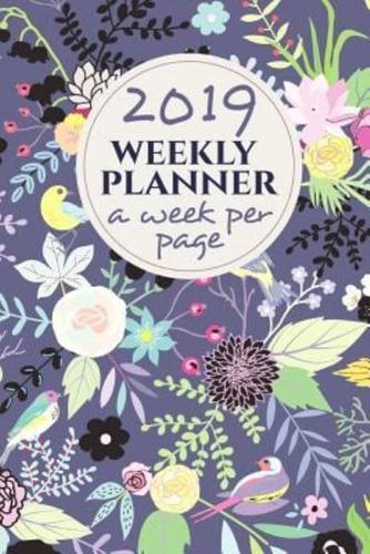 2019 Weekly Planner a Week Per Page
