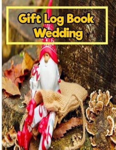 Gift Log Book Wedding
