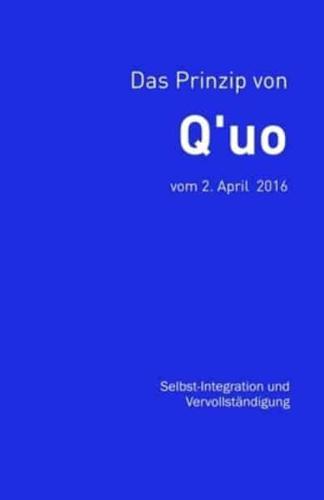 Das Prinzip Von Q'uo (2. April 2016)