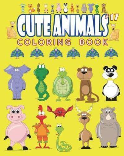 Cute Animals Coloring Book Vol.17