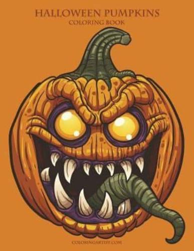 Halloween Pumpkins Coloring Book 1