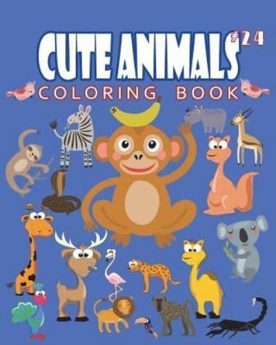 Cute Animals Coloring Book Vol.24