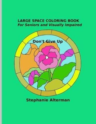 Large Space Coloring Book