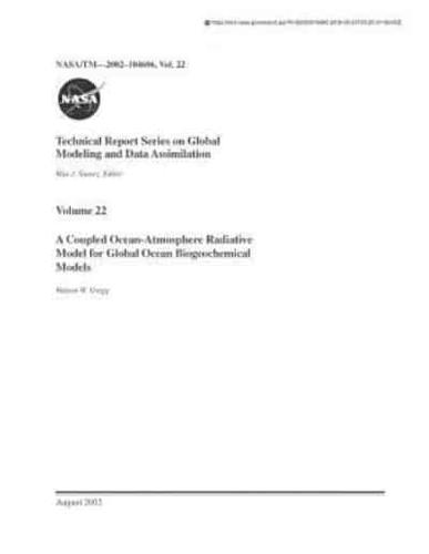 Technical Report Series on Global Modeling and Data Assimilation. Volume 22; A Coupled Ocean-Atmosphere Radiative Model for Global Ocean Biogeochemical Models