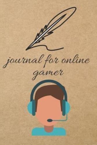 Journal for Online Gamer