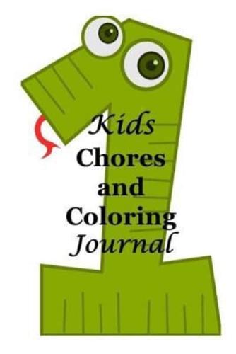 Kids Chores and Coloring Journal