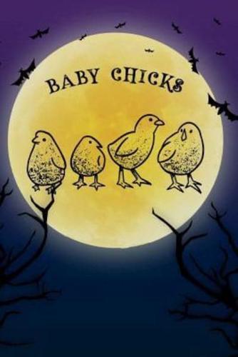 Baby Chicks Notebook Halloween Journal
