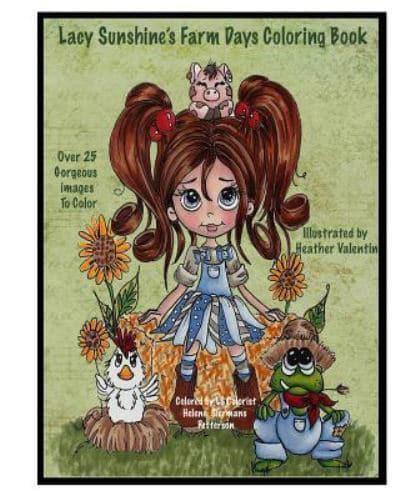 Lacy Sunshine's Farm Days Coloring Book