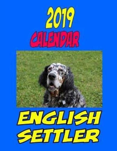 2019 Calendar English Settler