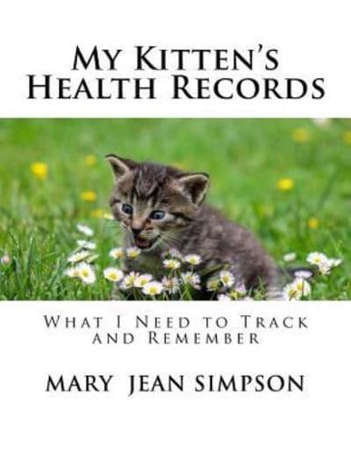 My Kitten's Health Records