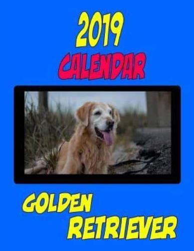 2019 Calendar Golden Retriever