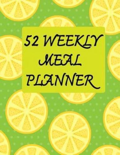 52 Weekly Meal Planner