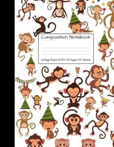 Composition Notebook College Ruled 8.5 Inch X 11 Inch