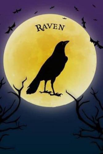 Raven Notebook Halloween Journal