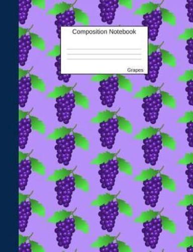 Grapes Composition Notebook