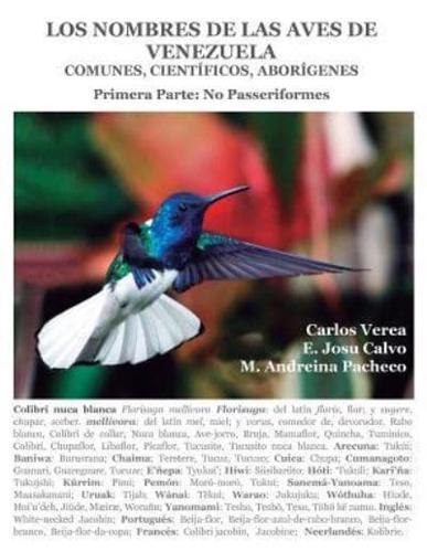 Los Nombres De Las Aves De Venezuela
