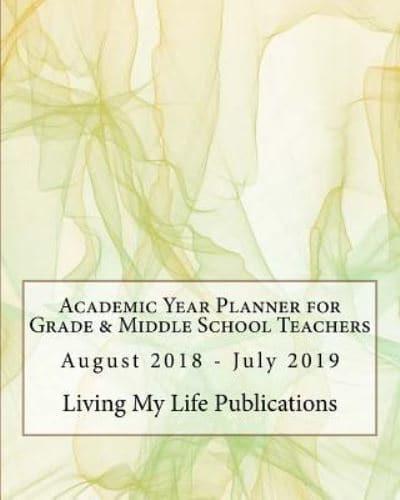 Academic Year Planner for Grade & Middle School Teachers