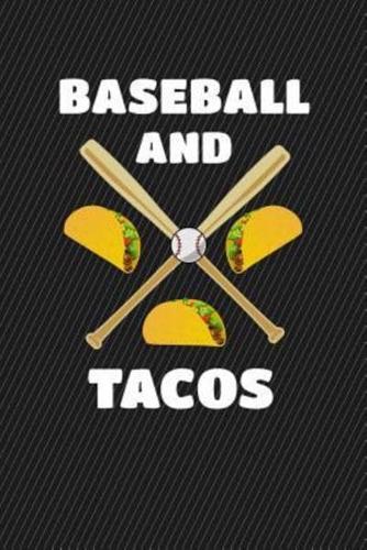 Baseball and Tacos Journal Notebook - Sketchbook